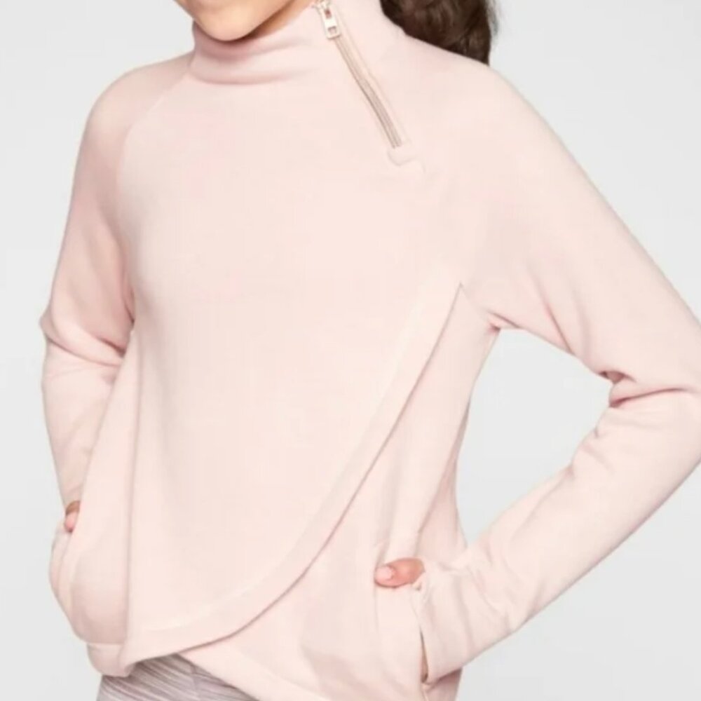ATHLETA GIRL Cozy Karma Wrap Sweatshirt - NwoT